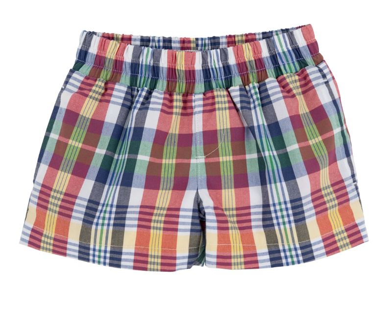 Sheffield Shorts | Montpelier Plaid Shorts Richmond Red