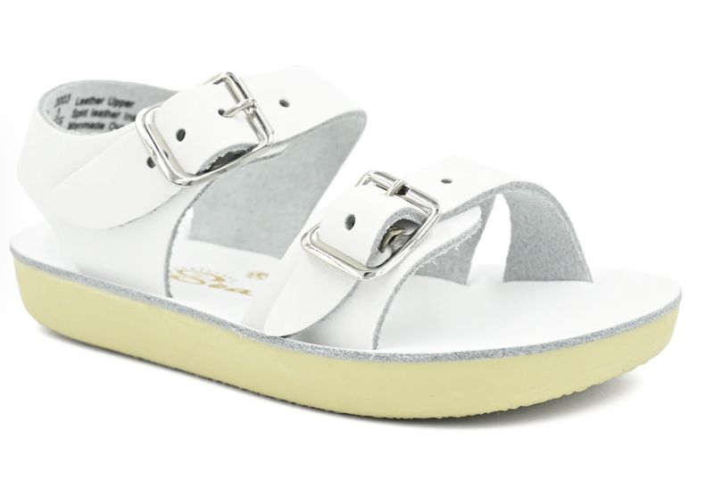 Sun San Sea Wee Baby Sandals | White