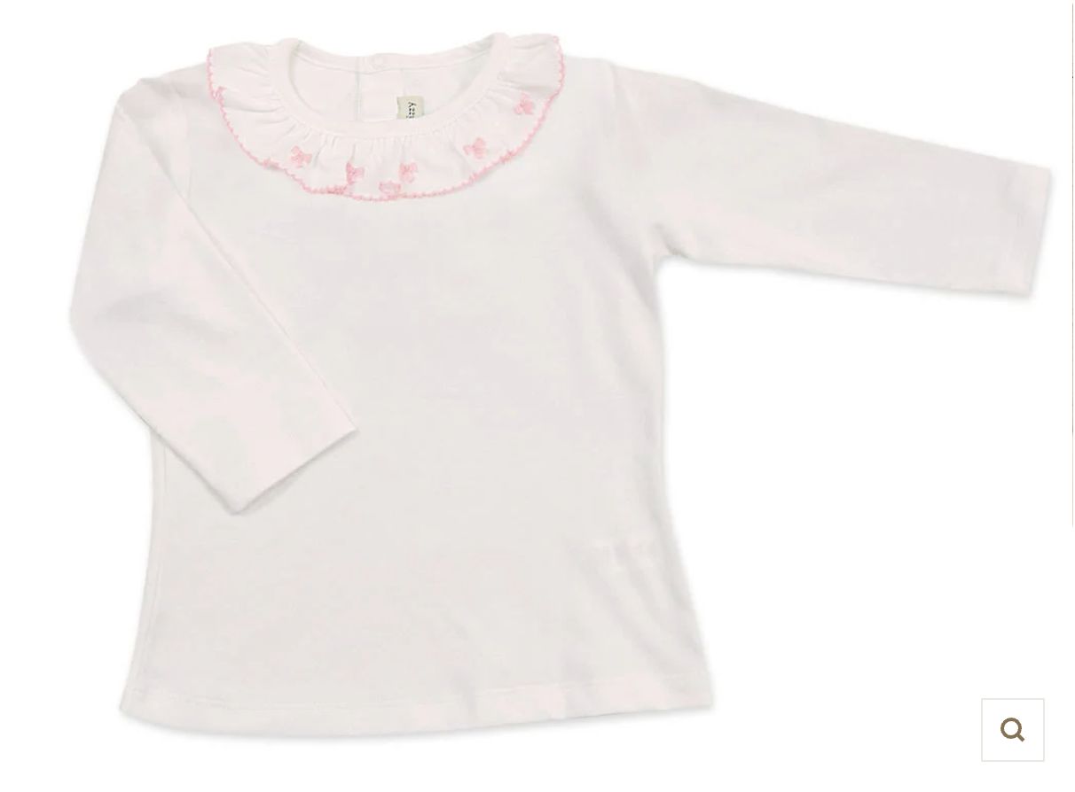 Blouse Bows Long Sleeve