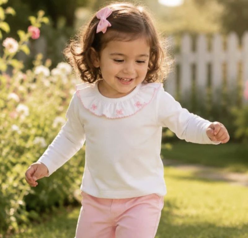 Blouse Bows Long Sleeve