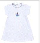Call of the Sea EMB S/S Toddler Dress LB