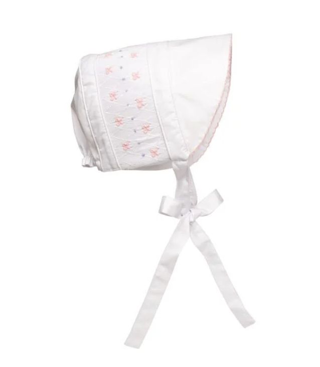 Sweetly Smocked Bonnet