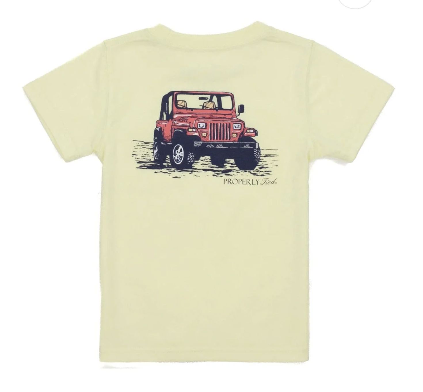 Offroad SS T-Shirt | Light Yellow