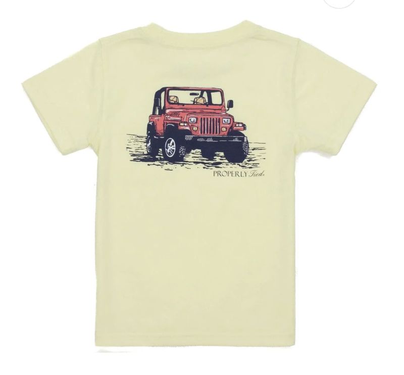 Offroad SS T-Shirt | Light Yellow