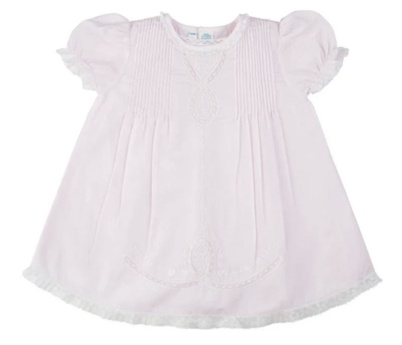 Lace Ribbon Slip Dress