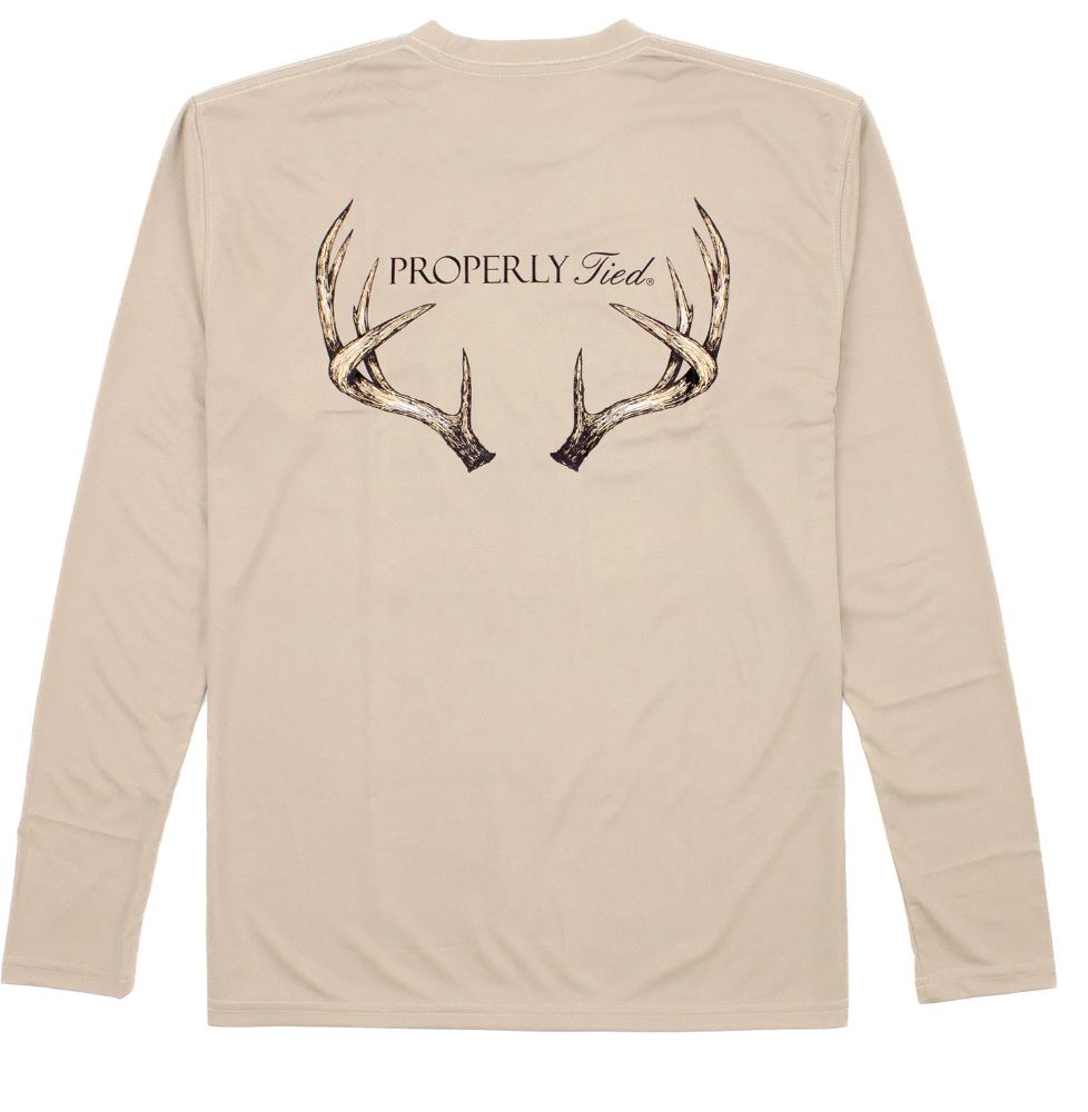 Performance Tee Vintage Antler Sand