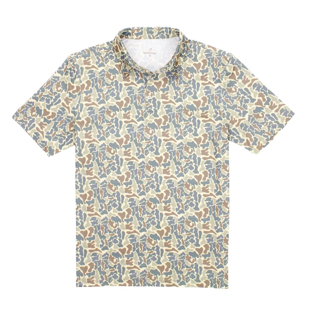 Inlet Field Camo Polo