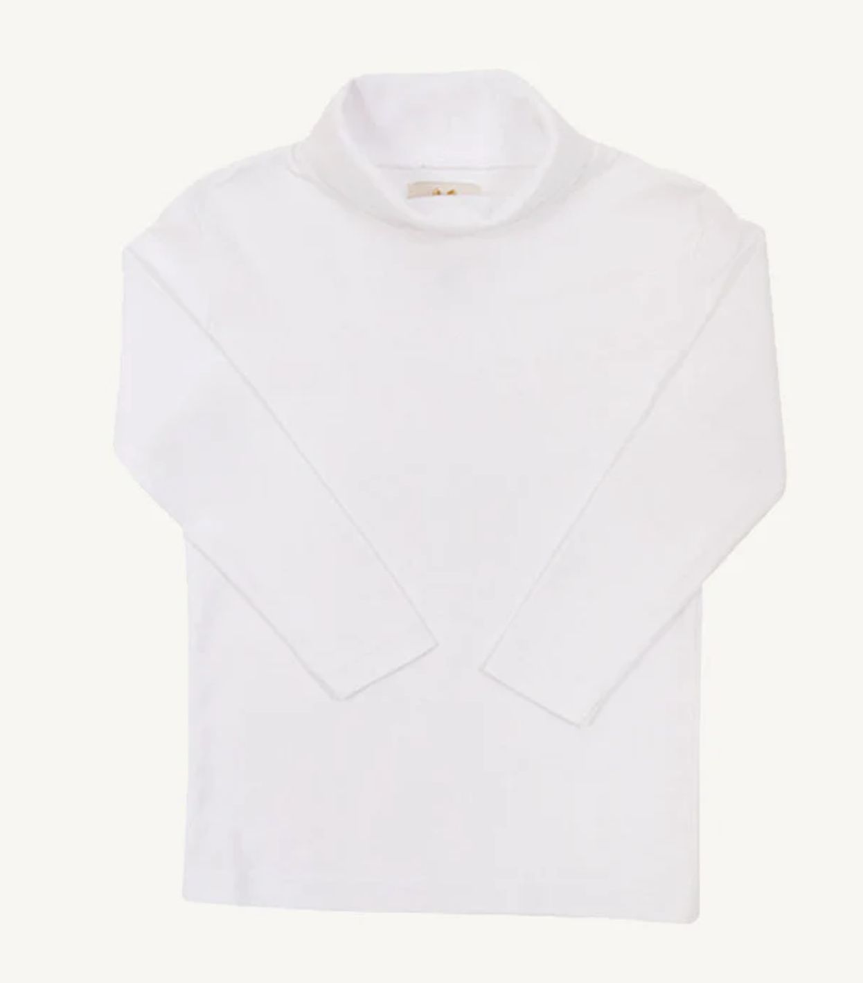 Tatum's Turtleneck Shirt/Onesie White