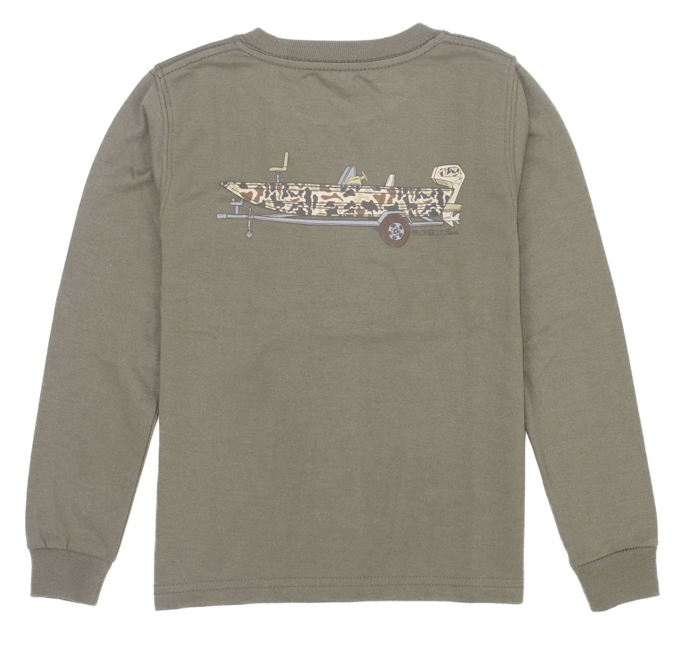 Camo Boat LS Tan