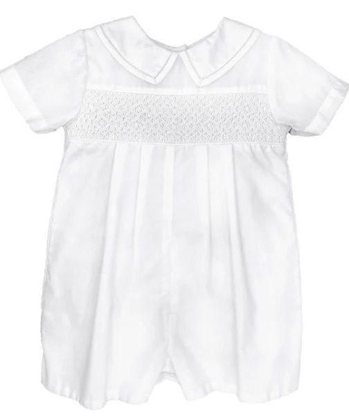 Diamond Smocked Romper