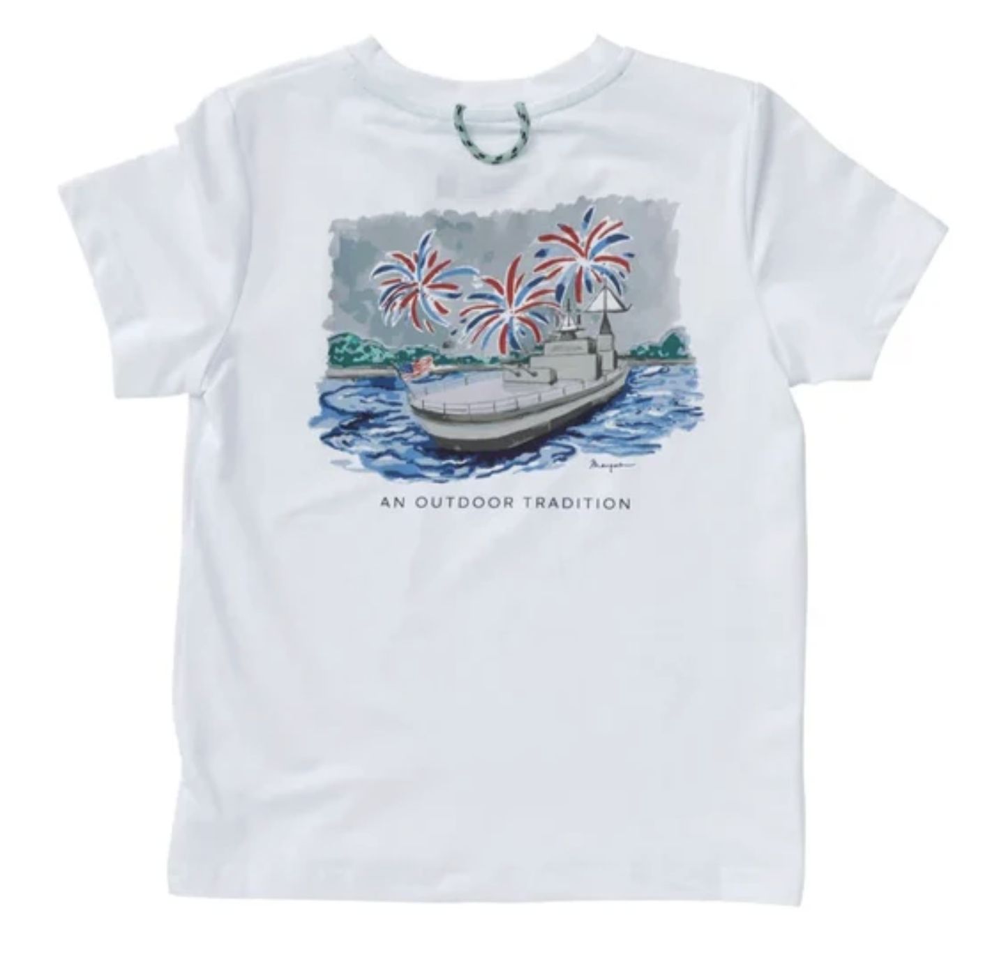 Fireworks on Yorktown Performance Tee