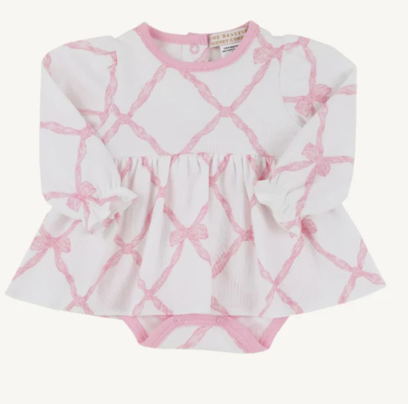 Long Sleeve Daisy's Diaper Cover Dress