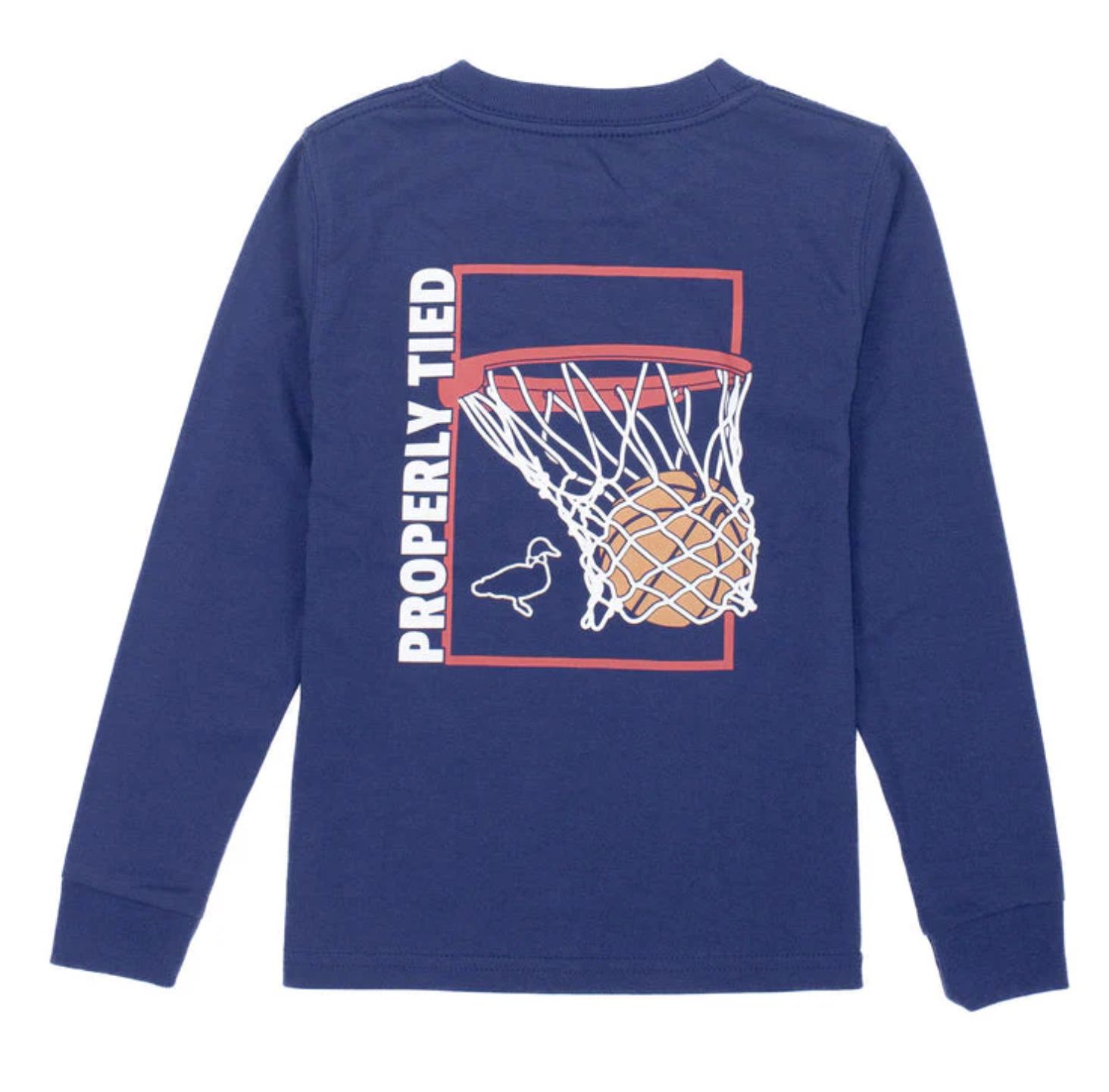Swoosh LS River Blue T-Shirt