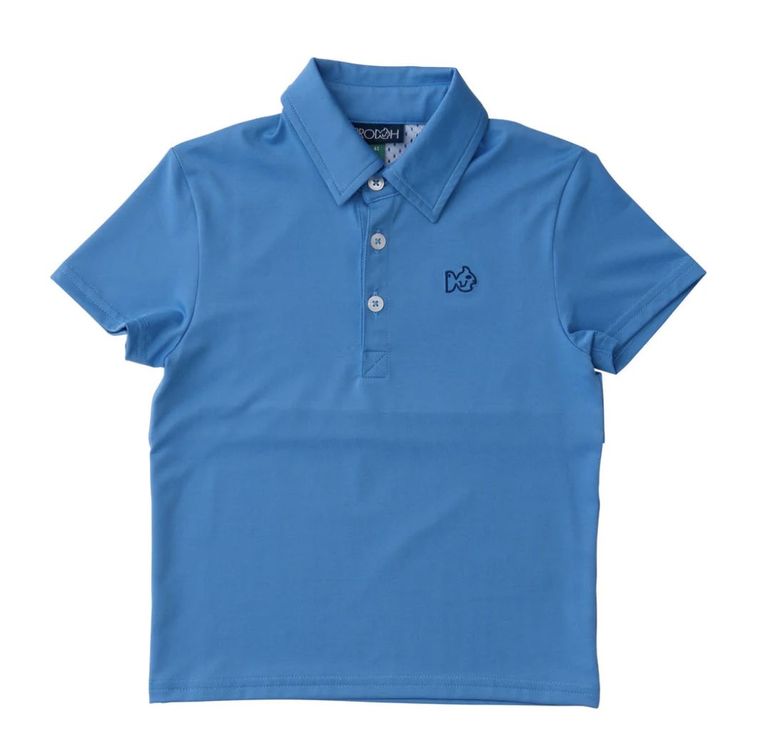 Marina Blue Performance Polo