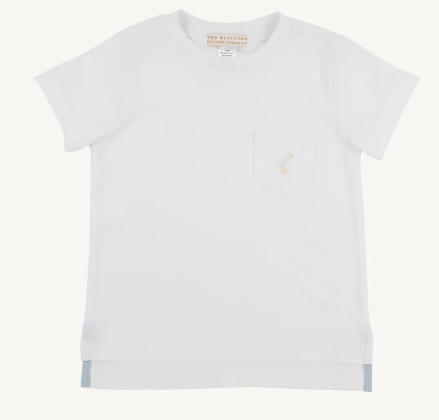 Carter Crewneck Pocket Worth Ave. White/Multicolor