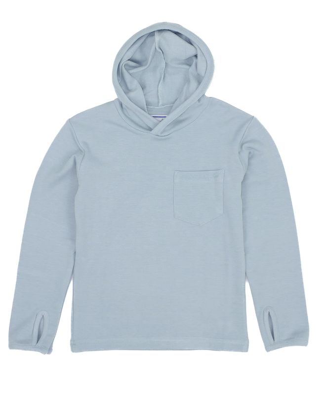 Boys Shoreline Hoodie Light Blue