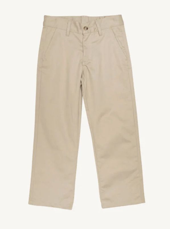 Keeneland Khaki Pants | Nantucket Navy Stork