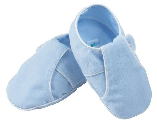 Blue T-Strap Bootie