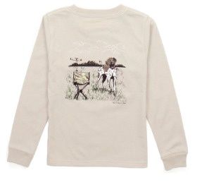 Boys Dove Hunt LS Linen T-Shirt