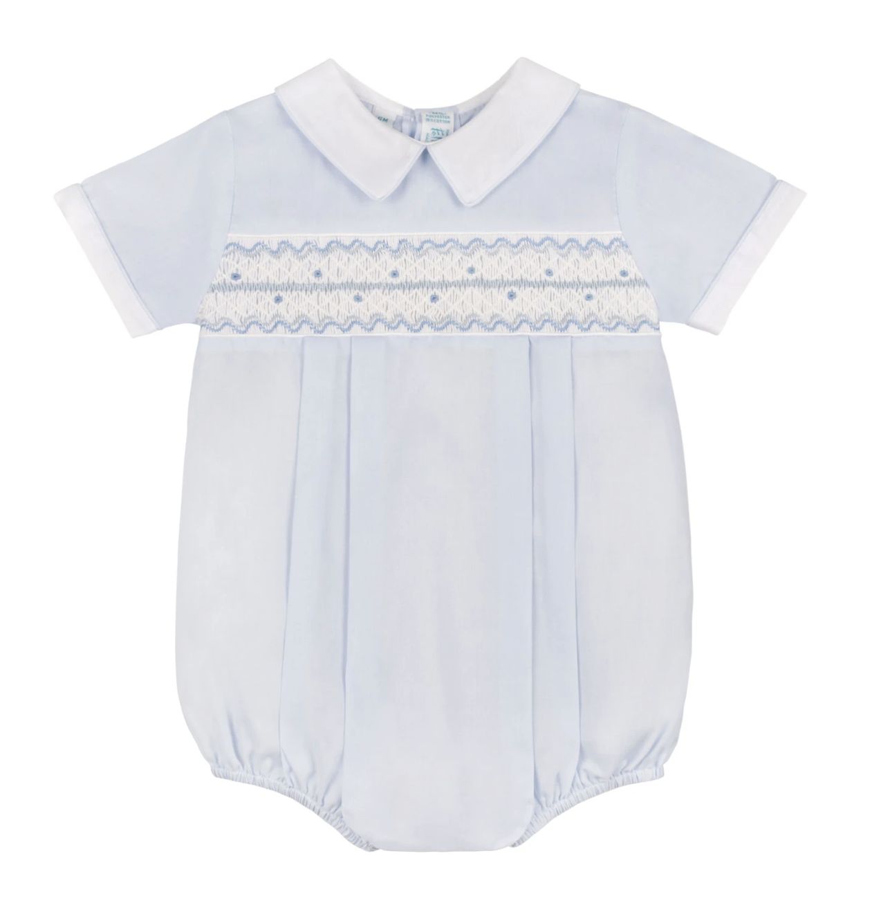 Boys Wave Smocked Romper