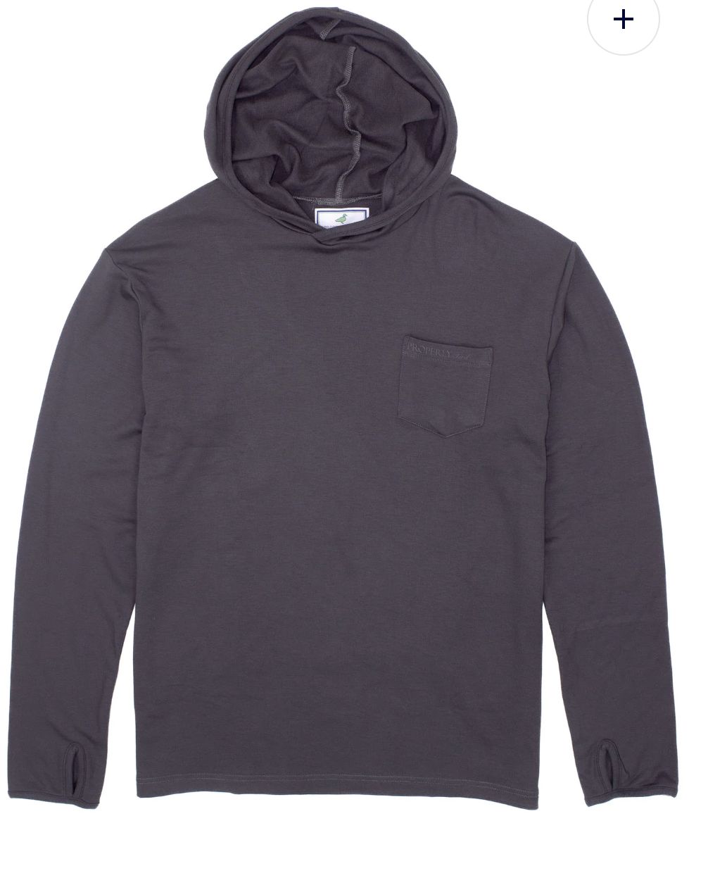 Shoreline Charcoal Hoodie