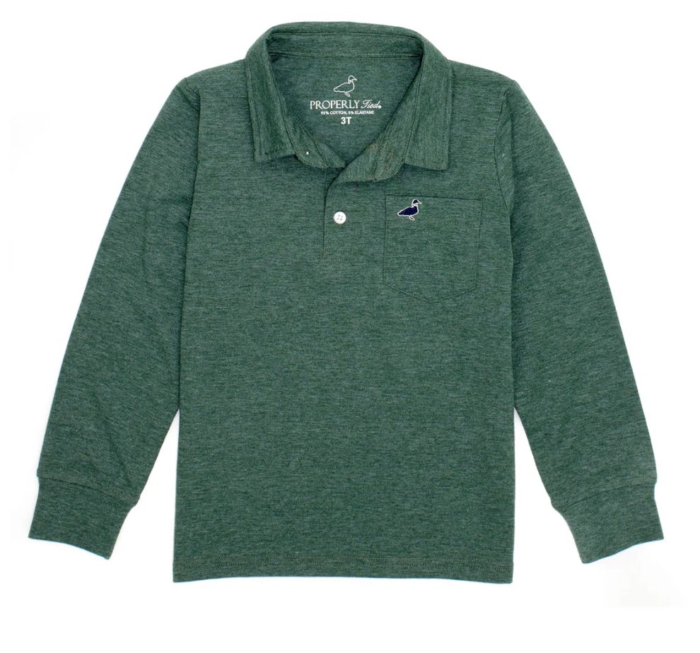 Harrison Hunter Green Polo