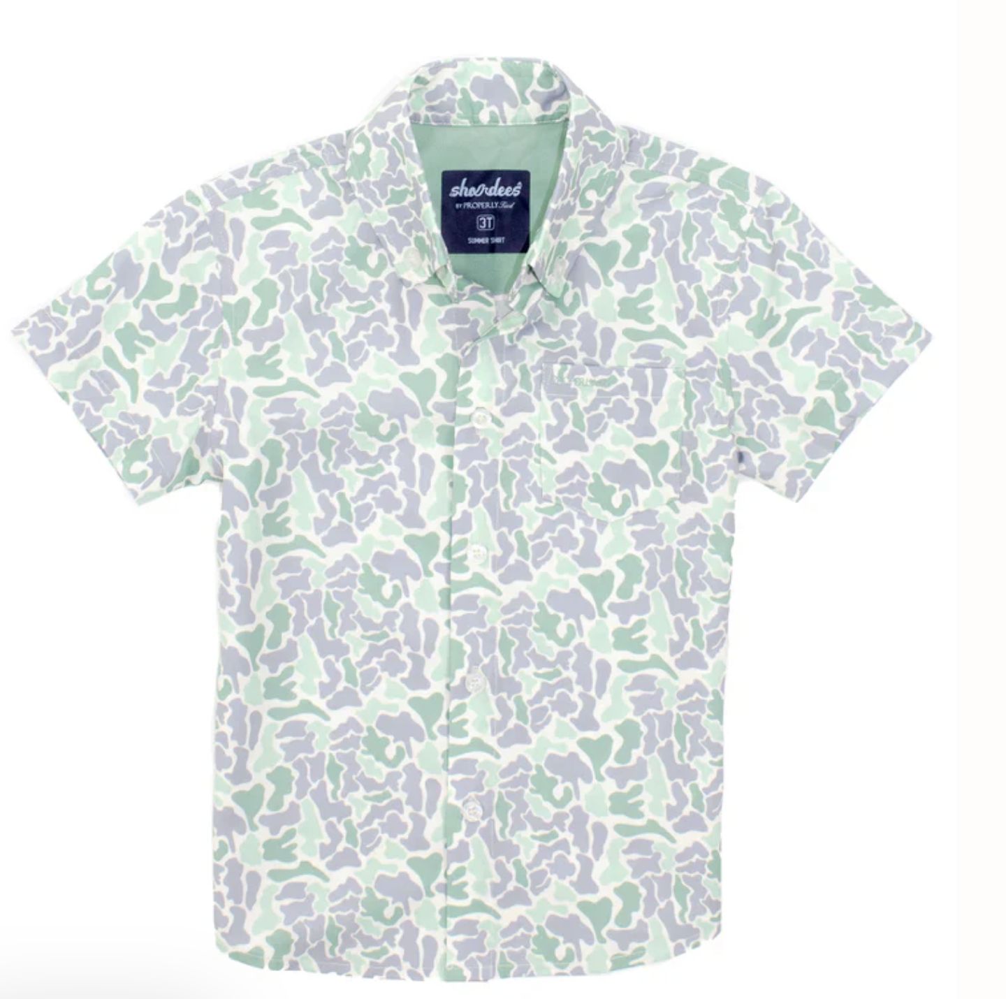 Sage Camo Summer Shirt