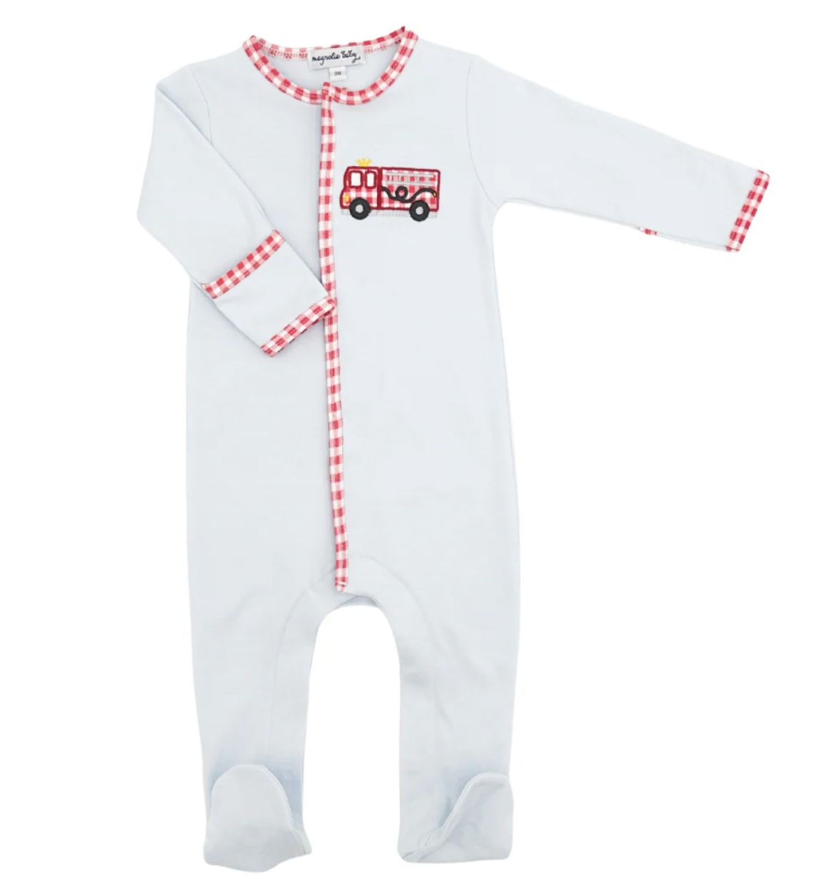 Sound the Alarm Applique Footie