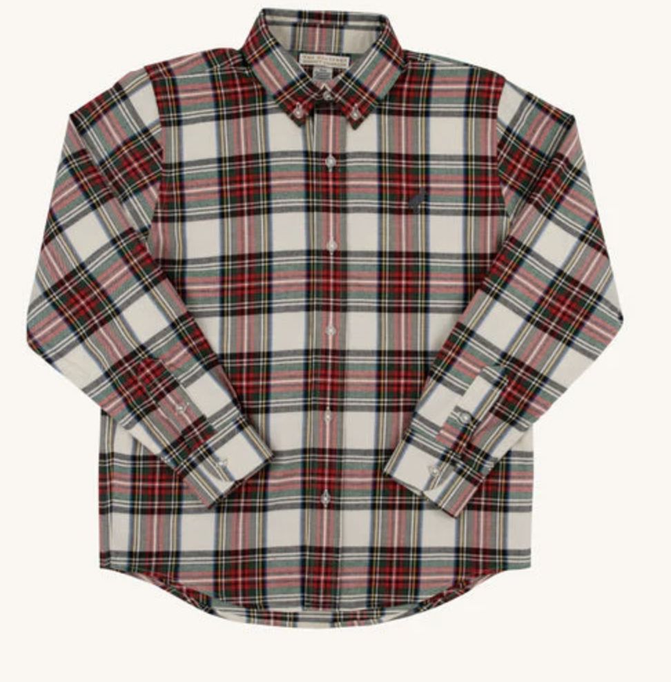 Dean's List Dress Shirt Charlie Place Plaid