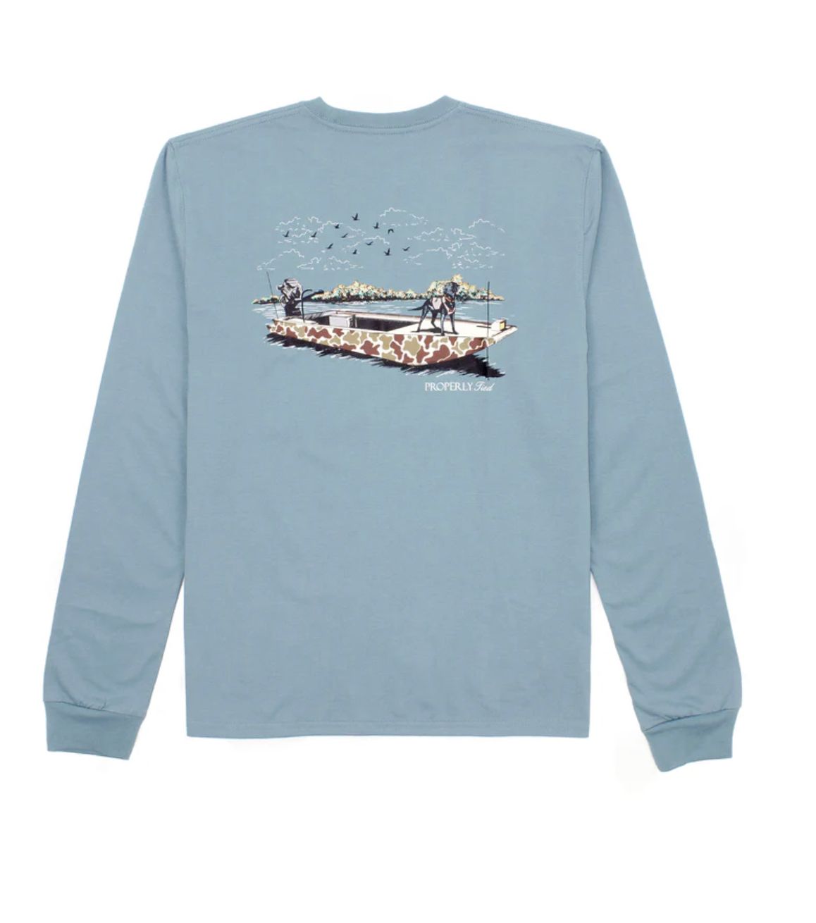 Boat Ride Steel Blue