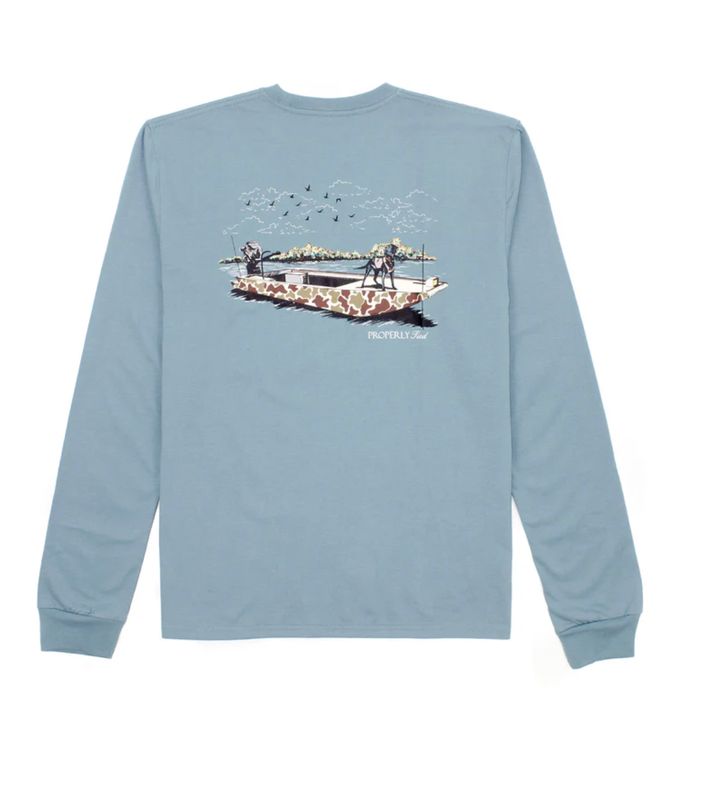 Boat Ride Steel Blue