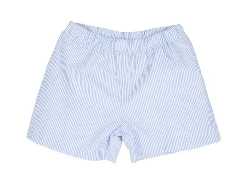Shelton Shorts | Breakers Blue Seersucker