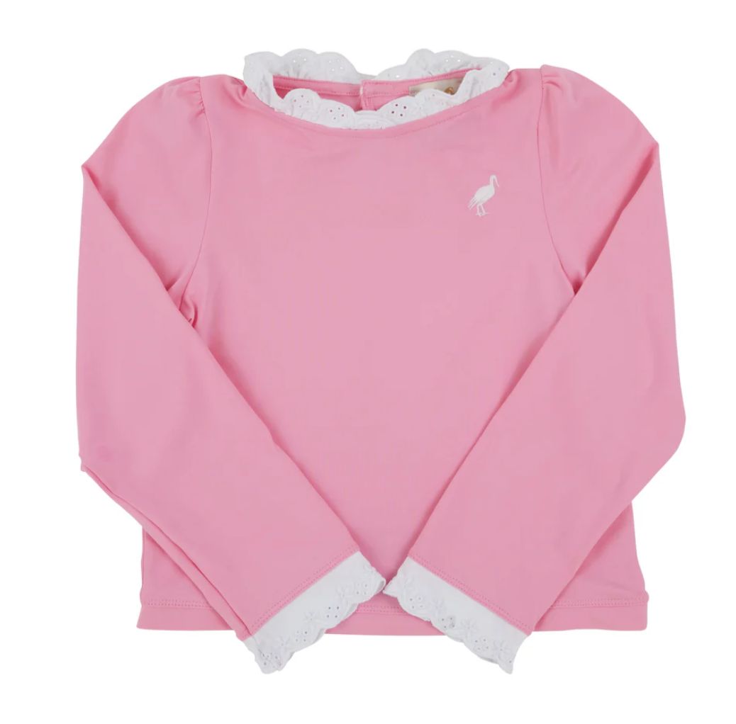 Winnie's Wave Spotter Hampton's Hot Pink Swim Shirt