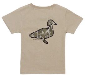 Boys Mossy Oak Logo SS