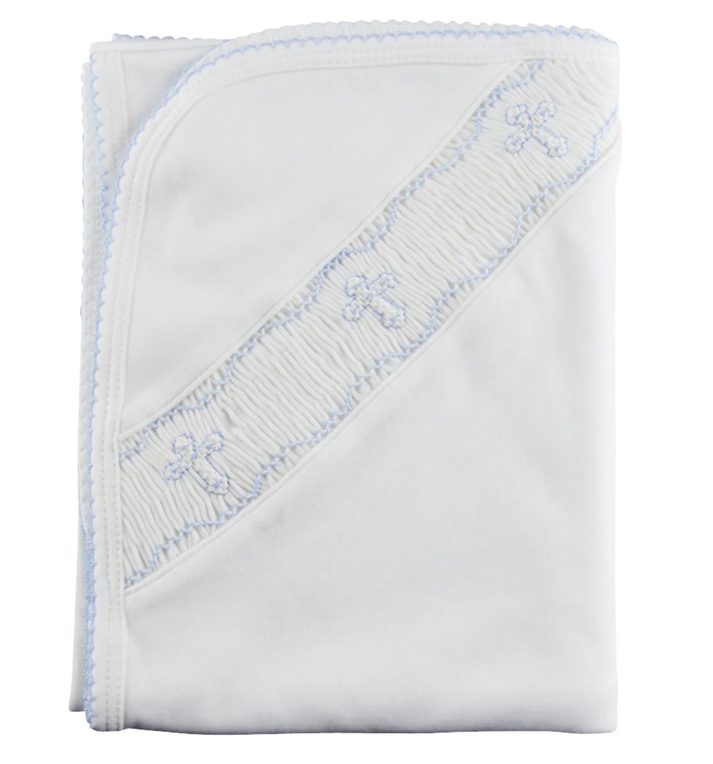 Smocked Cross Blanket