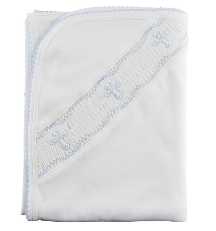 Smocked Cross Blanket