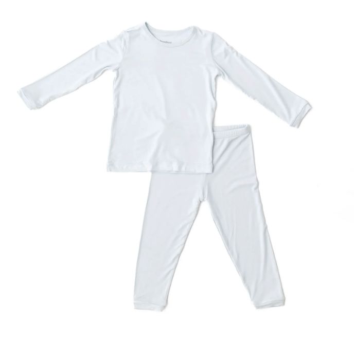 Blue Bamboo Pajama Set