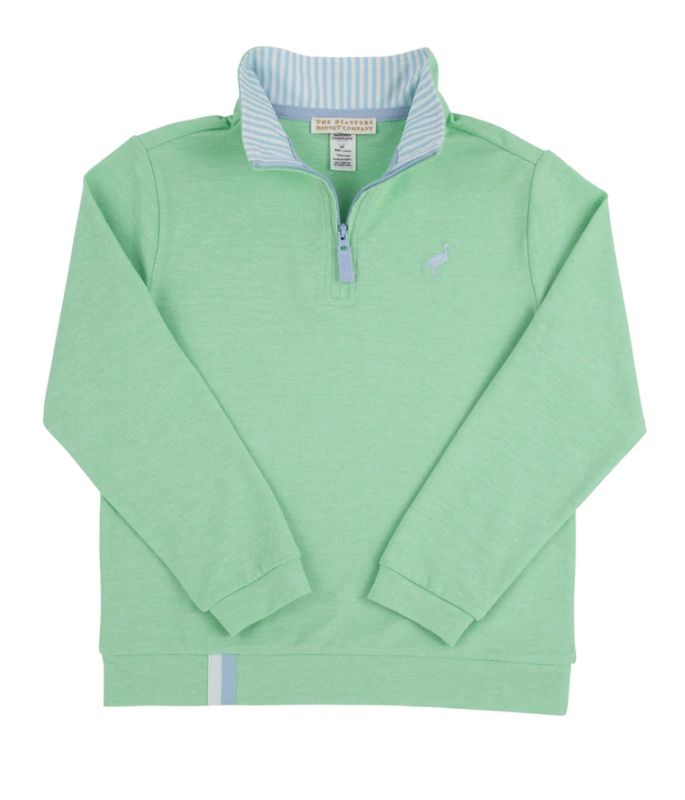 Prepletic Hayword Half-Zip Grace Bay Green