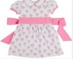 Cindy Lou Sash Dress East Bay Bouquet Worth Ave. White