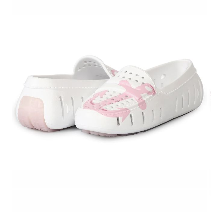 White/Rose Anchor Prodigy Floafers