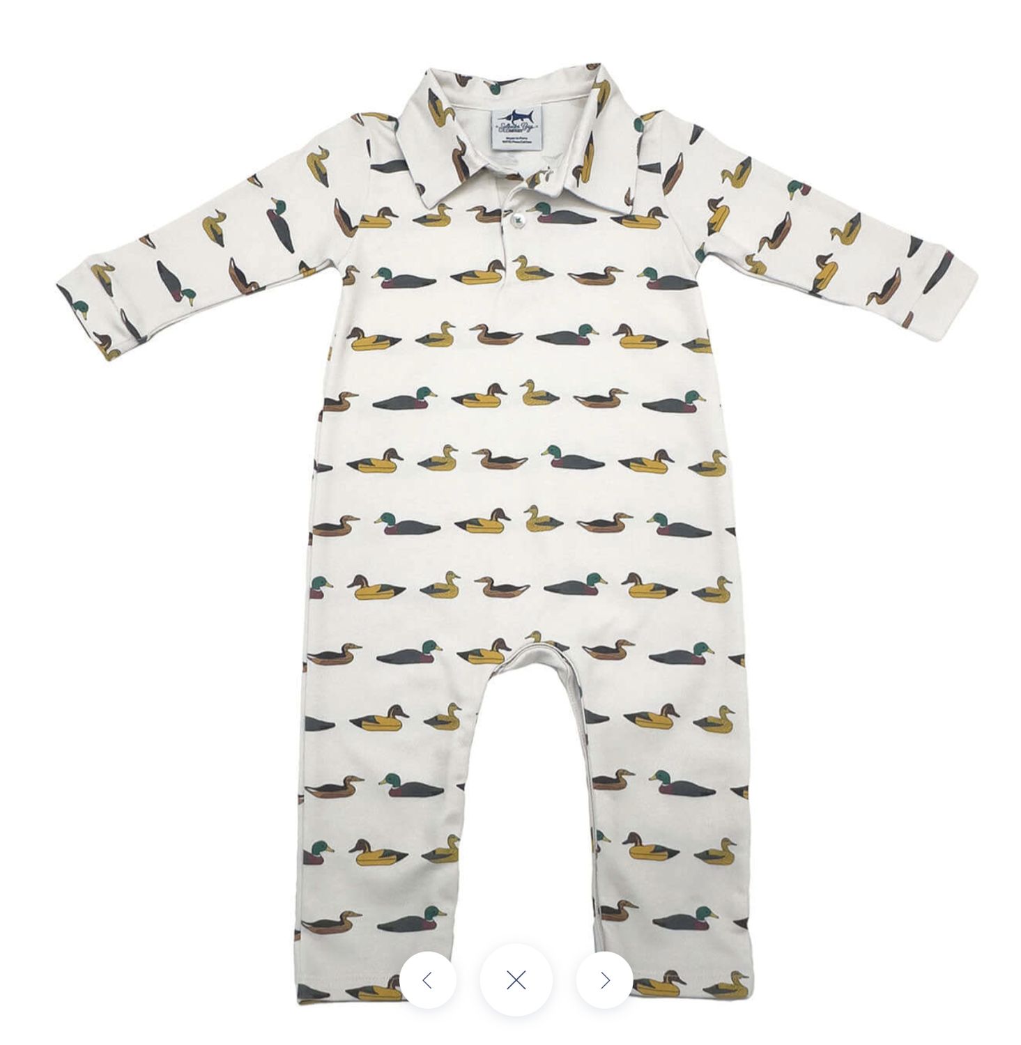 Saltwater Boys Signature Polo Romper