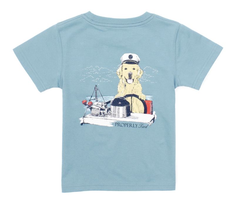 Golden Captain/Coastal Sky Tee-Shirt