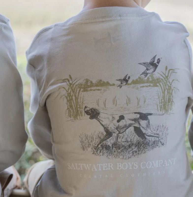 Pelican Hunting Dog LS Graphic Tee