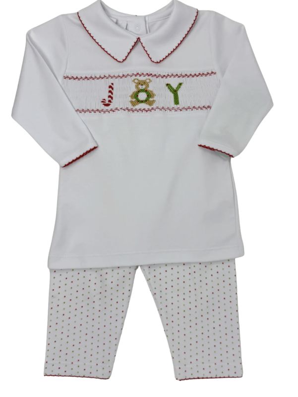 Boy Christmas Joy Classic Pant Set