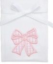 Bow Applique Burp