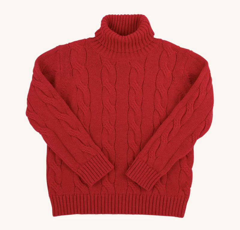 Townsend Turtleneck Sweater | Richmond Red