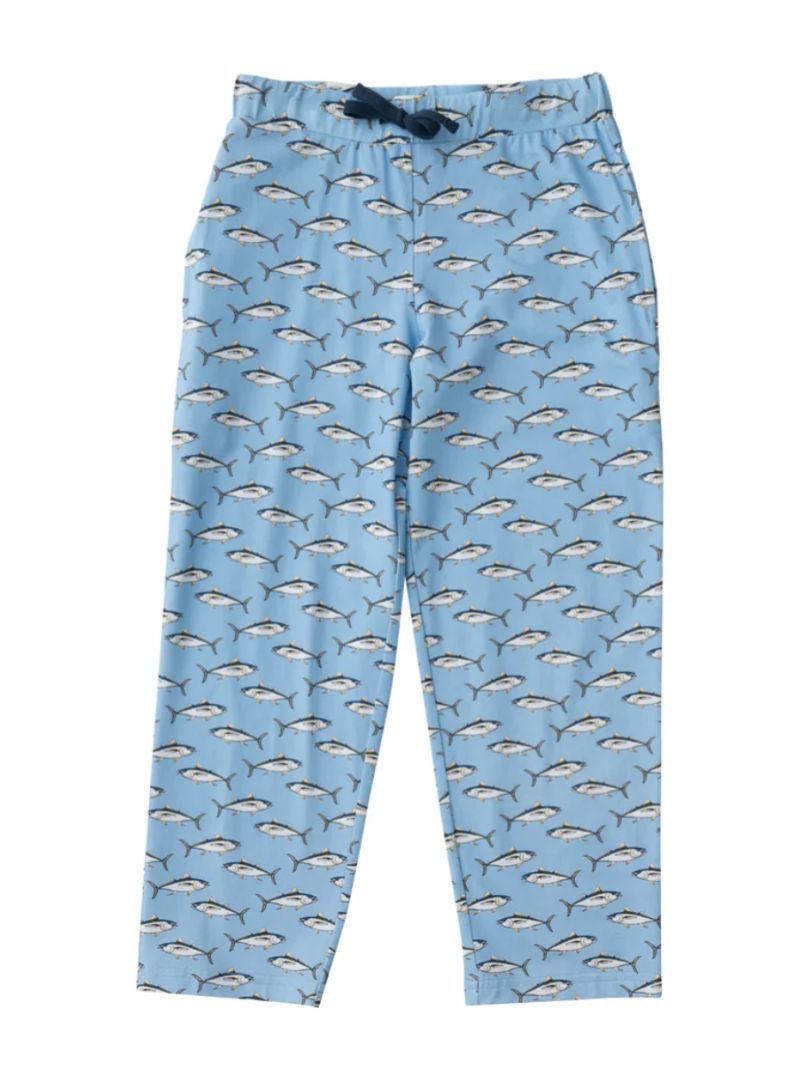 Big Eye Tuna Print Lounge Life Pant
