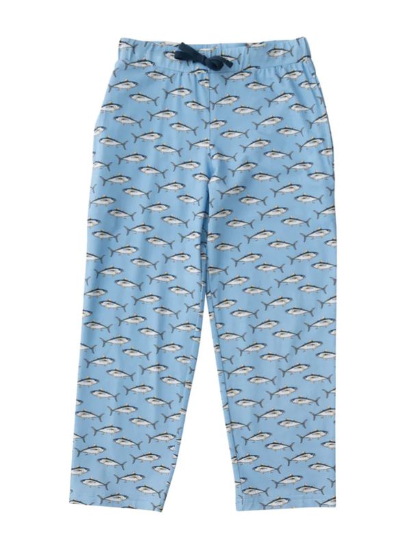 Big Eye Tuna Print Lounge Life Pant
