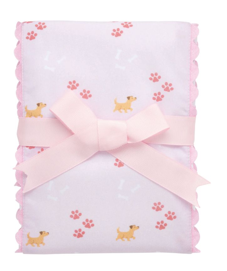 Puppy Fancy Fabric Burp Cloth