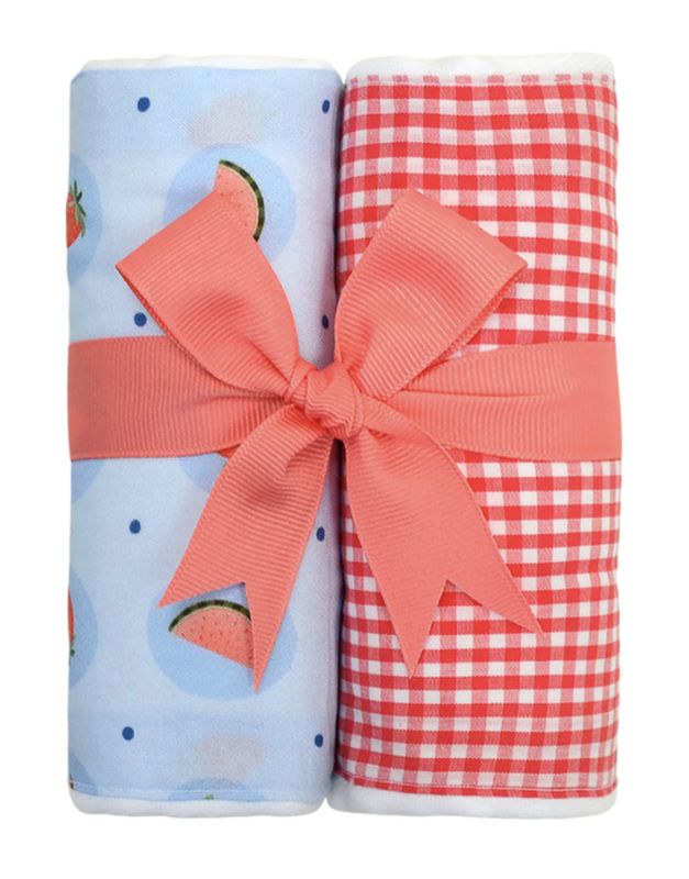 Strawberry Burp Clothes